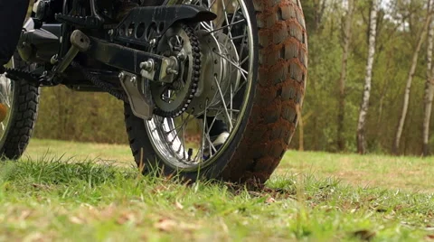 Motorcycle trail Video stock 57382470