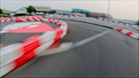 Motorcycle training for racing tournament Video stock 113064965