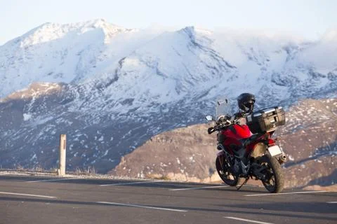 A motorcycle trip Stock-Fotos