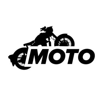 Motorcycle vector icon Stock Illustration