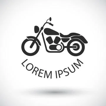 Motorcycle Vector Stock Illustration