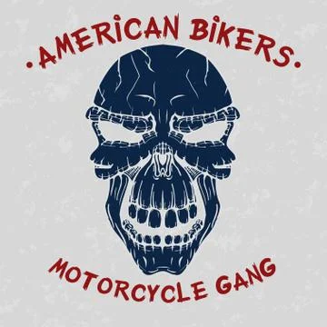 Motorcycle vintage graphics Stock Illustration