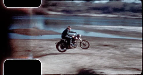 Motorcycle Weekend 1956 Stock Footage 169731172