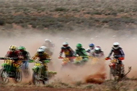 Motorcycles Stock Footage 113368