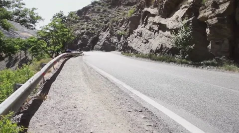 Motorcycles in Morocco Stock Footage 52933689