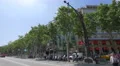 Motorcycles parked on a street in Barcelona 4k or 4k+ Resolution