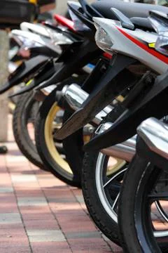 Motorcycles Foto stock