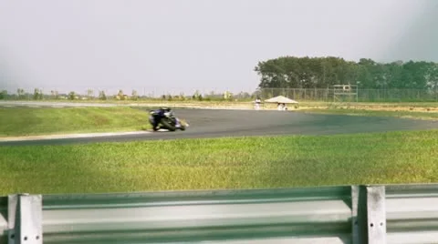 Motorcycles Race HD Stock Footage 11547223