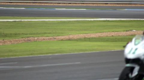 Motorcycles on track Stock Footage 60295569