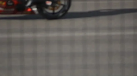 Motorcycles on track Stock Footage 60306934