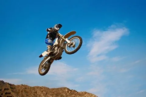 Motorcyclist Foto stock