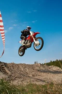 Motorcyclist Foto stock