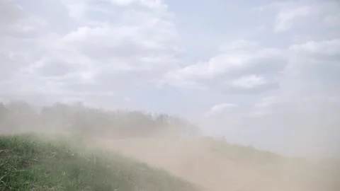 Motorcyclists jumping on a springboard. Stock Footage 197404052