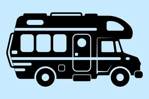 MotorHome Stock Illustration