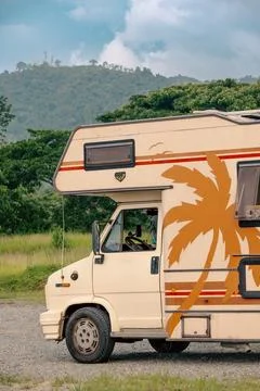 Motorhome Foto stock