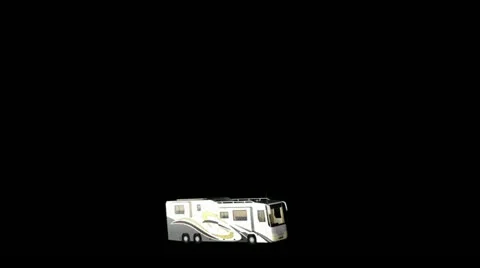 Motorhome Transition HD Video stock 10870480