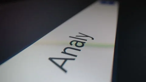 Motorized moving shot of using artificial intelligence for data analysis Stock Footage 341376356