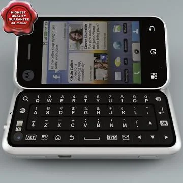 Motorola MB300 Backflip 3D Model
