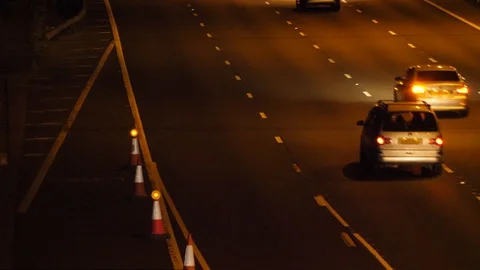 Motorway 12 defocus 動画素材 91091521