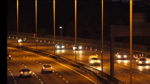 Motorway 2 Stock Footage 91092367