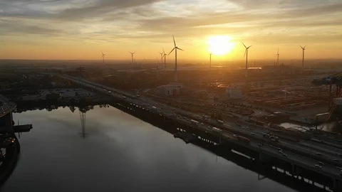 Motorway A7 Stock Footage 96177948