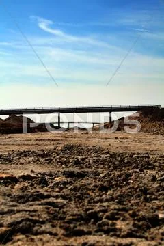 Motorway construction Stock Photos