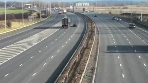Motorway Daytime Video stock 10719523