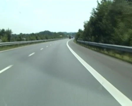 On the motorway  Stock Footage 273509