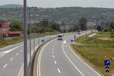 Motorway Stock Photos