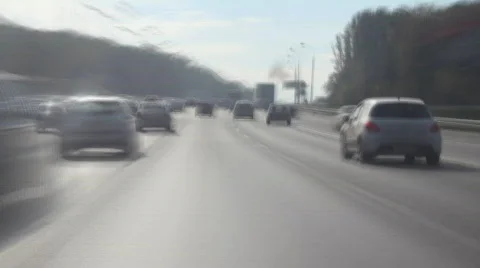 Motorway Time Laps Stock Footage 857671