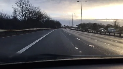 Motorway Time-lapse Stock Footage 73418470