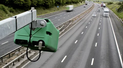 Motorway Timelapse Stock Footage 6530933