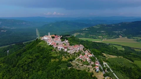 Motovun, Croatia Stock Footage 250081953
