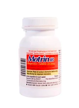Motrin ib 库存照片