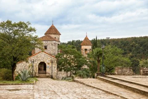 Motsameta Monastery or Monastery of the Holy Martyrs David and Constantine on Foto stock