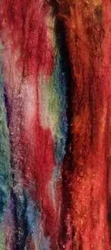 Mottled red background texture hand dyed silk Stock Photos