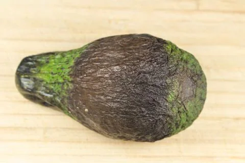 Mouldy avocado Stock Photos