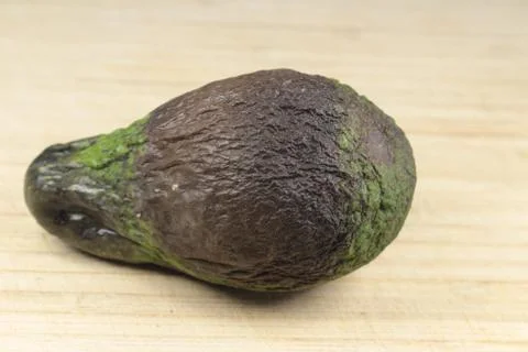 Mouldy avocado Stock Photos