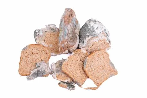Mouldy bread Stock Photos