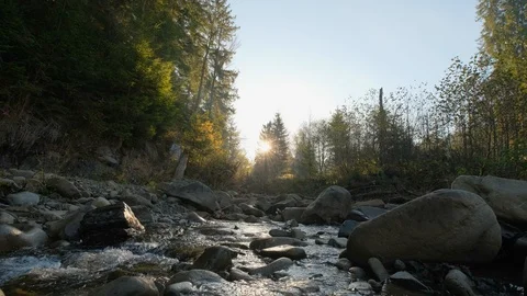 Moumtaim river Stock Footage 121924266