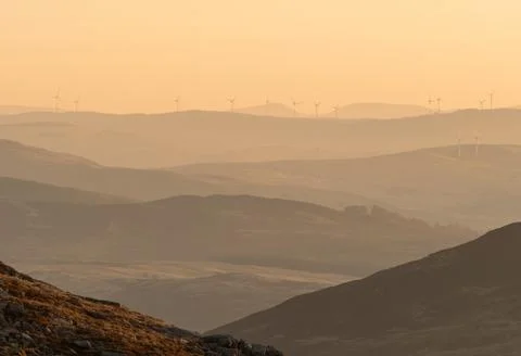 Mounatin Layers Stock Photos