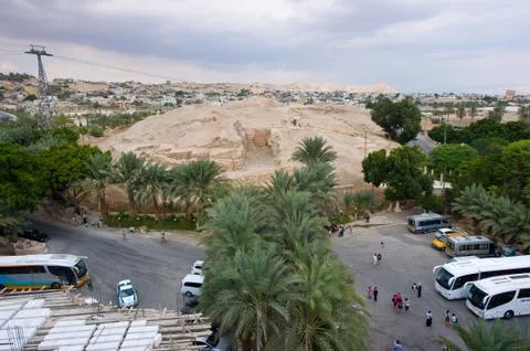 Mound Jericho Foto stock