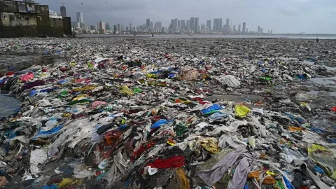 Mounds of plastic waste Stock Footage 315491501