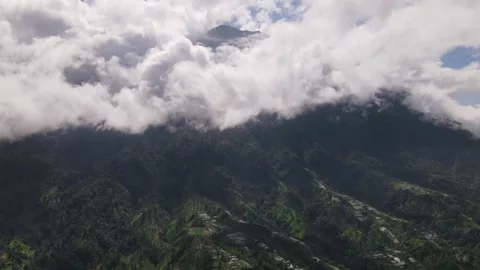 MOUNT AGUNG BALI Video stock 293118368