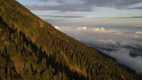 MOUNT AGUNG BALI Video stock 293118630