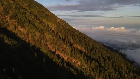 MOUNT AGUNG BALI Video stock 293118762