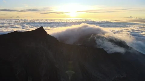 MOUNT AGUNG BALI Video stock 293119000