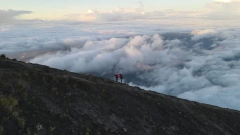 MOUNT AGUNG BALI Video stock 293119062