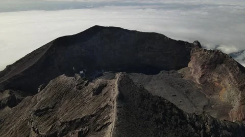 MOUNT AGUNG BALI Video stock 293119928