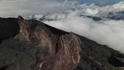 MOUNT AGUNG BALI Video stock 293120015